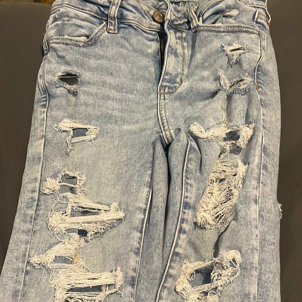 Hi Rise American eagle jeans